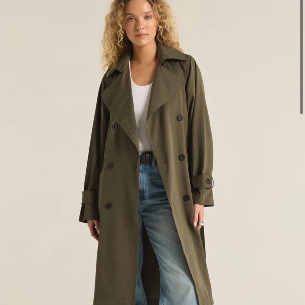 Gently worn French Connection Trench Coat
